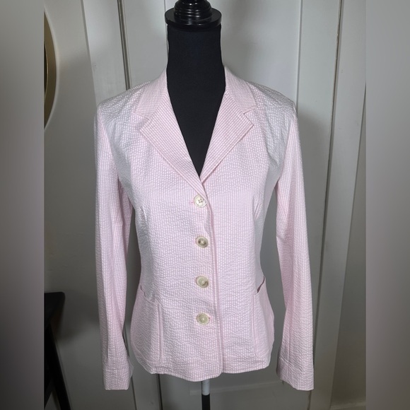 VINTAGE Lauren Ralph Lauren Pink Women's Blazer - Picture 1 of 2